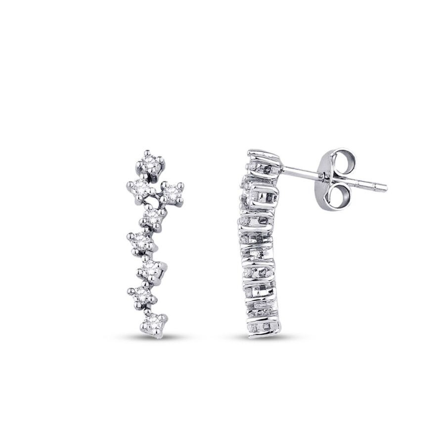 0.44 Carat Diamond Trend Earrings