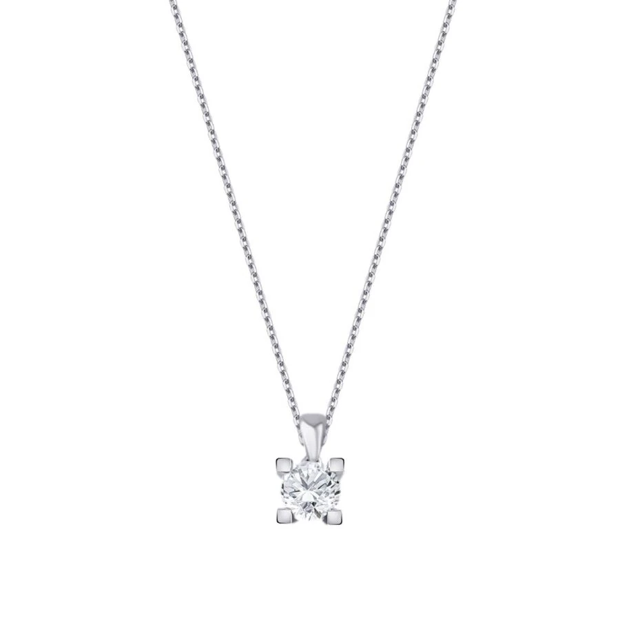 0.20 Carat Diamond Solitaire Necklace