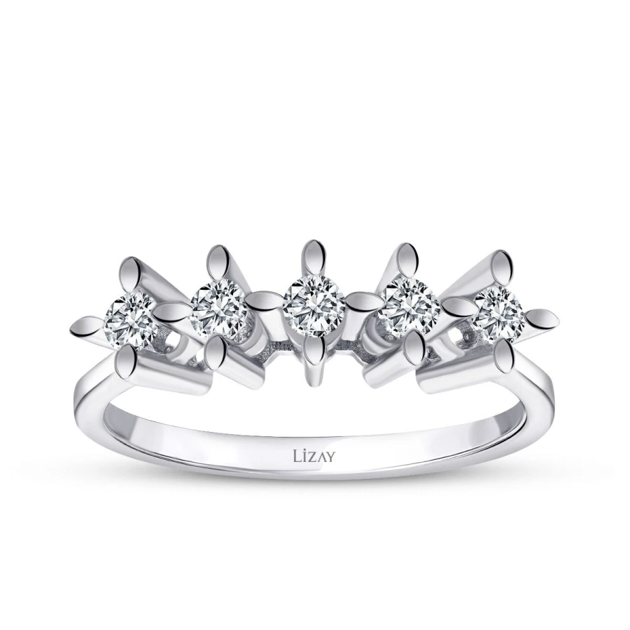 0.25 Carat Diamond Five-Stone Ring