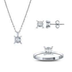 0.34 Carat Diamond Baguette Mini Set