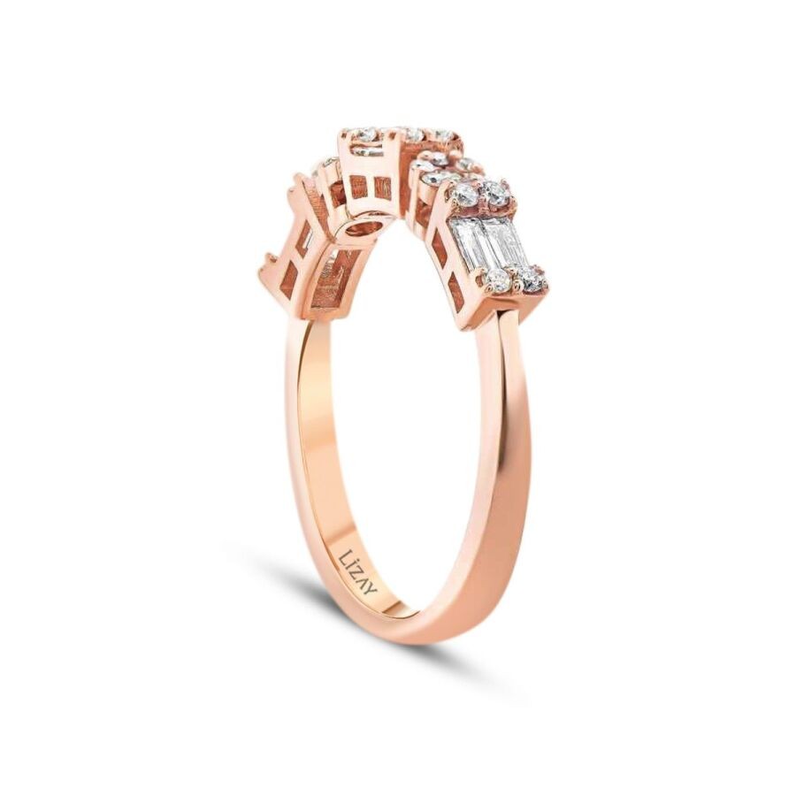 0.36 Carat Diamond Baguette Ring
