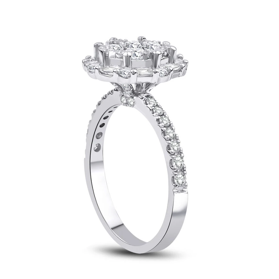 1.32 ct. Diamant Baguette Ring