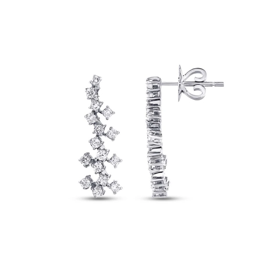 0.65 Carat Diamond Trend Earrings
