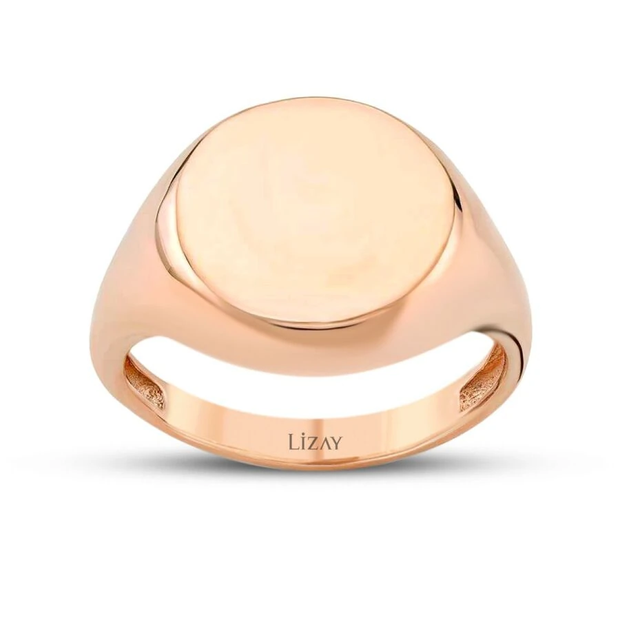Gold Round Ring