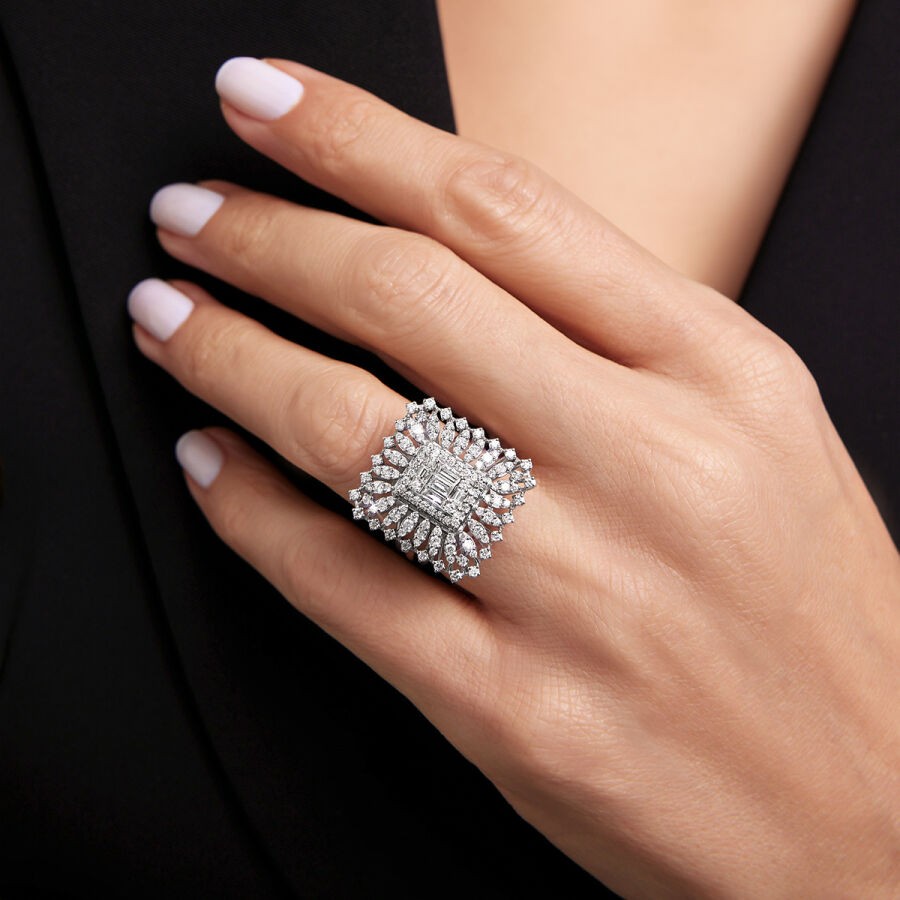 1,24 Karat Diamant Trend Ring