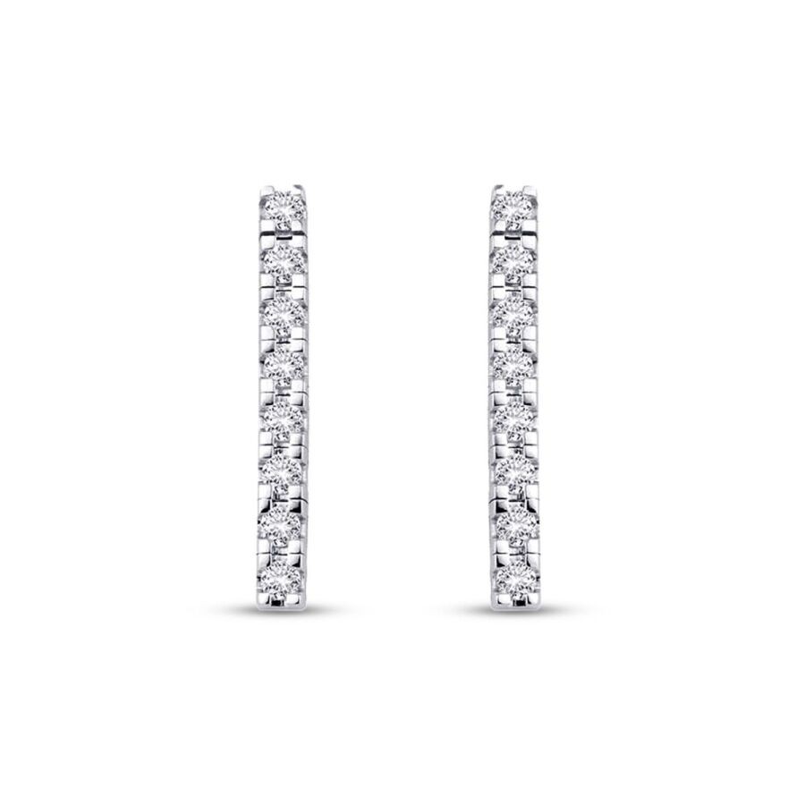 0.79 Carat Diamond Earrings