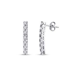 0.49 Carat Diamond Trend Earrings
