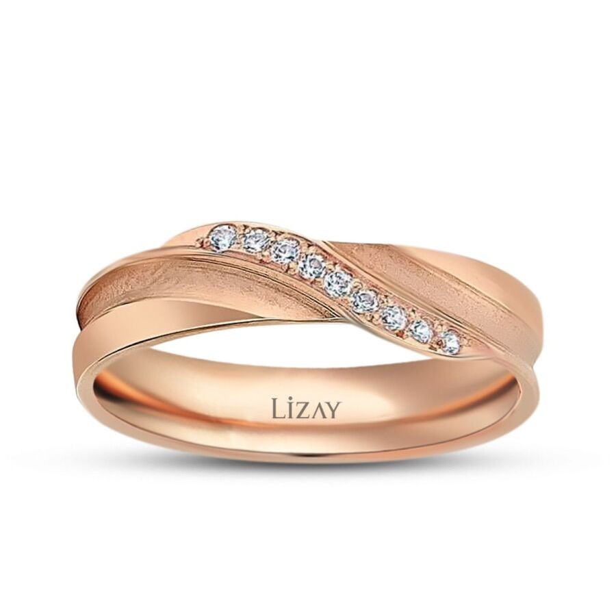 Rose Gold Wedding Band