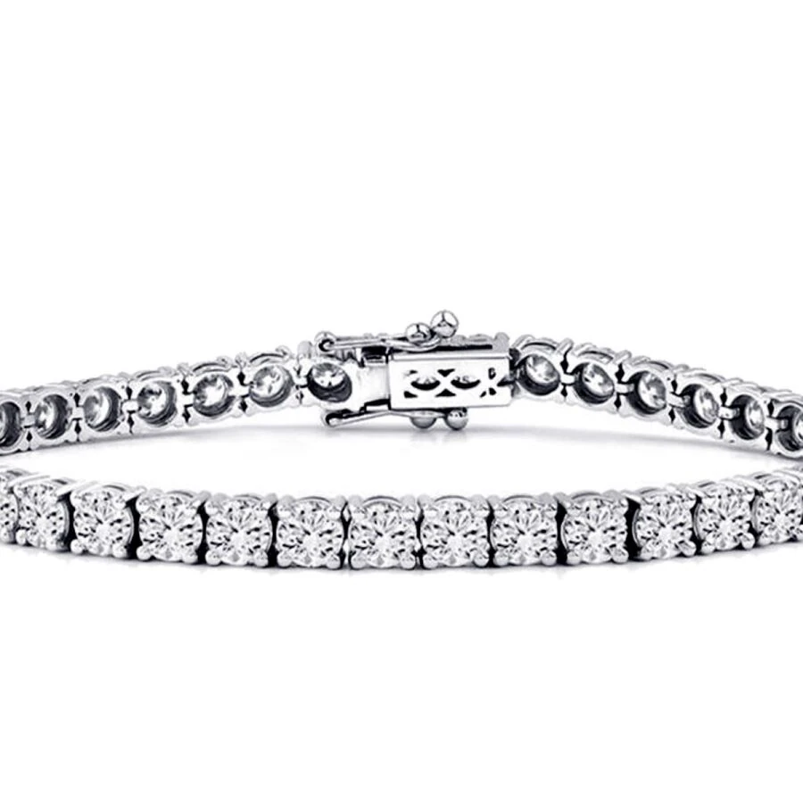 9.96 Carat Diamond Tennis Bracelet