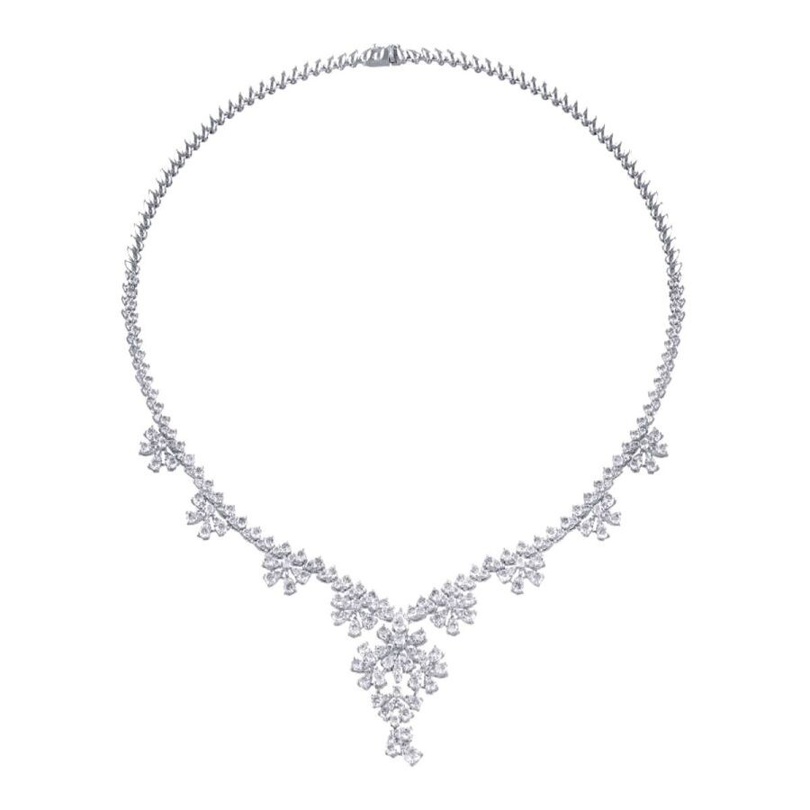 10,43 Karat Diamant Halskette