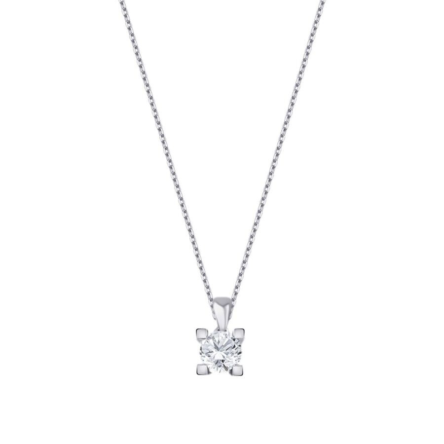 0.20 Carat Diamond Solitaire Necklace