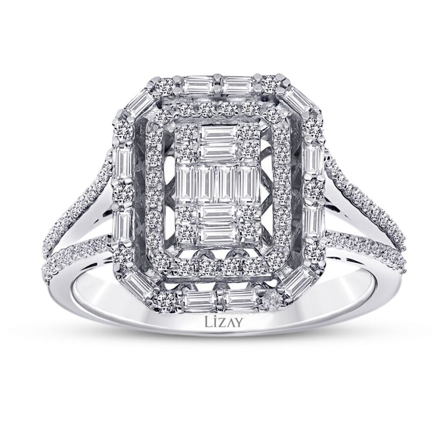 1.00 ct. Diamant Baguette Ring