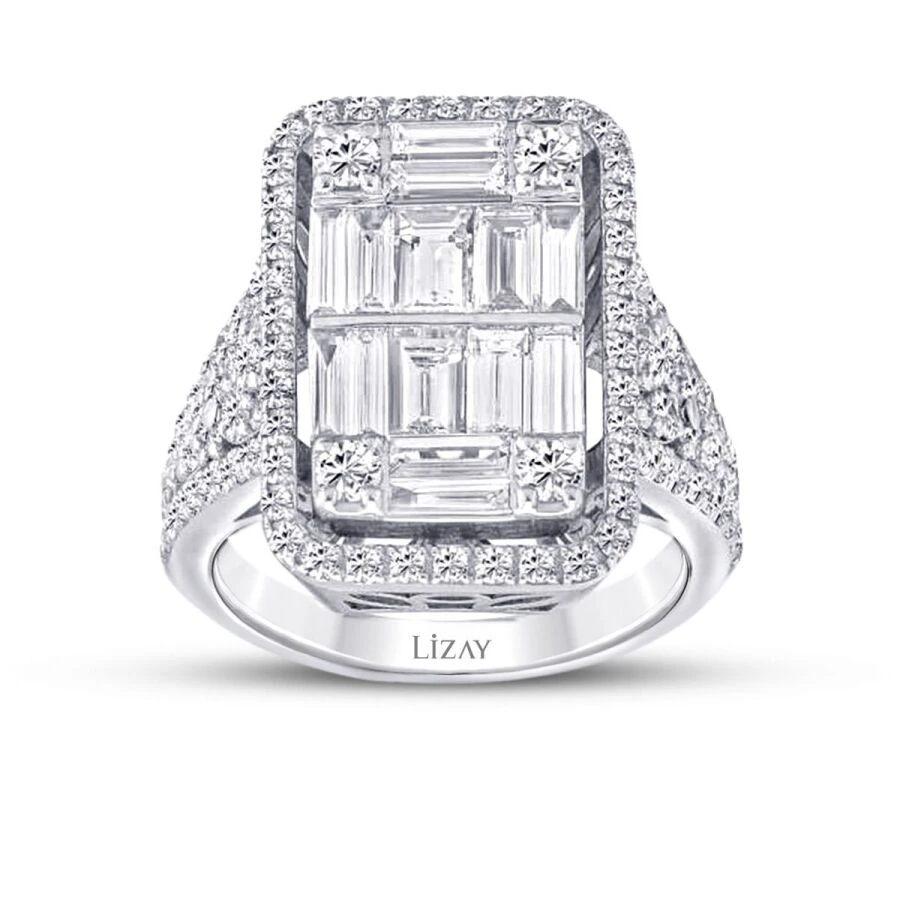 1.44 Carat Diamond Baguette Ring