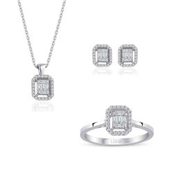 0.58 Carat Diamond Baguette Mini Set