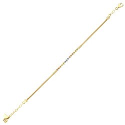 Goldenes Ketten Doric Armband