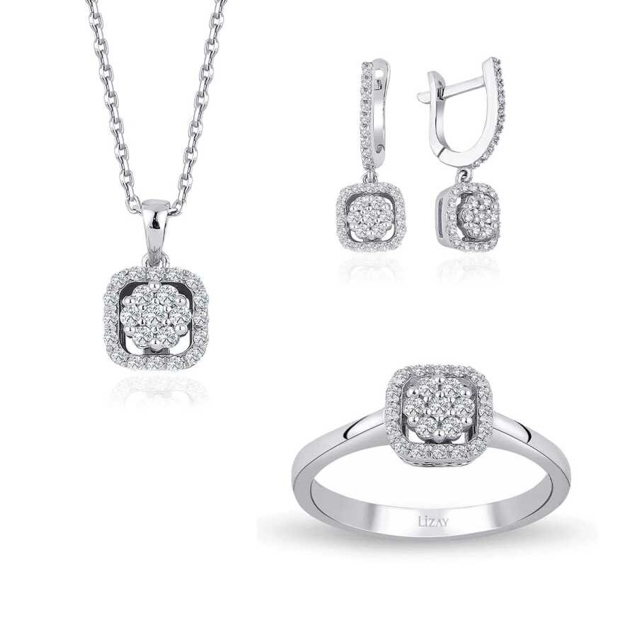 0.86 Carat Diamond Mini Set