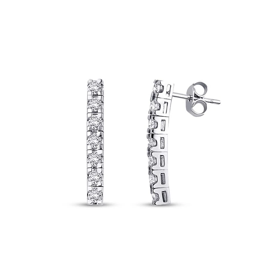 0.49 Carat Diamond Trend Earrings