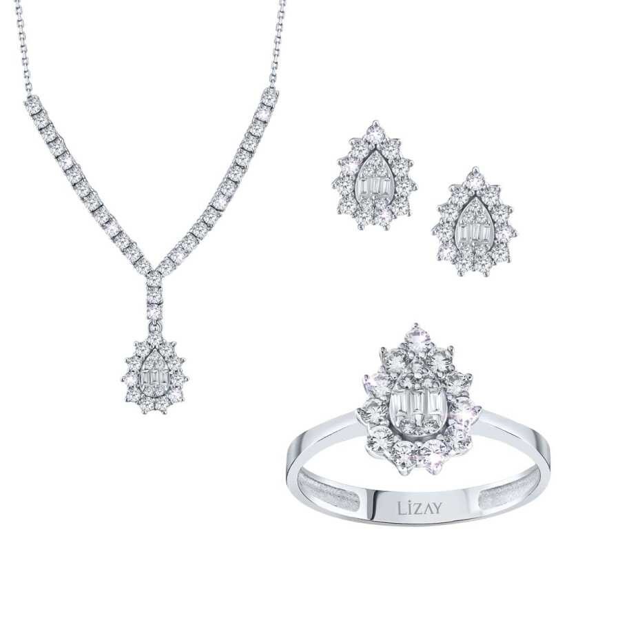 Goldenes Baguette Set