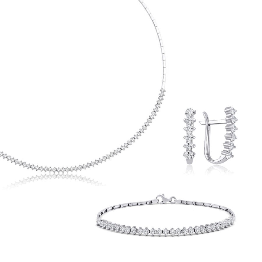 Gold Classic Tennis Set