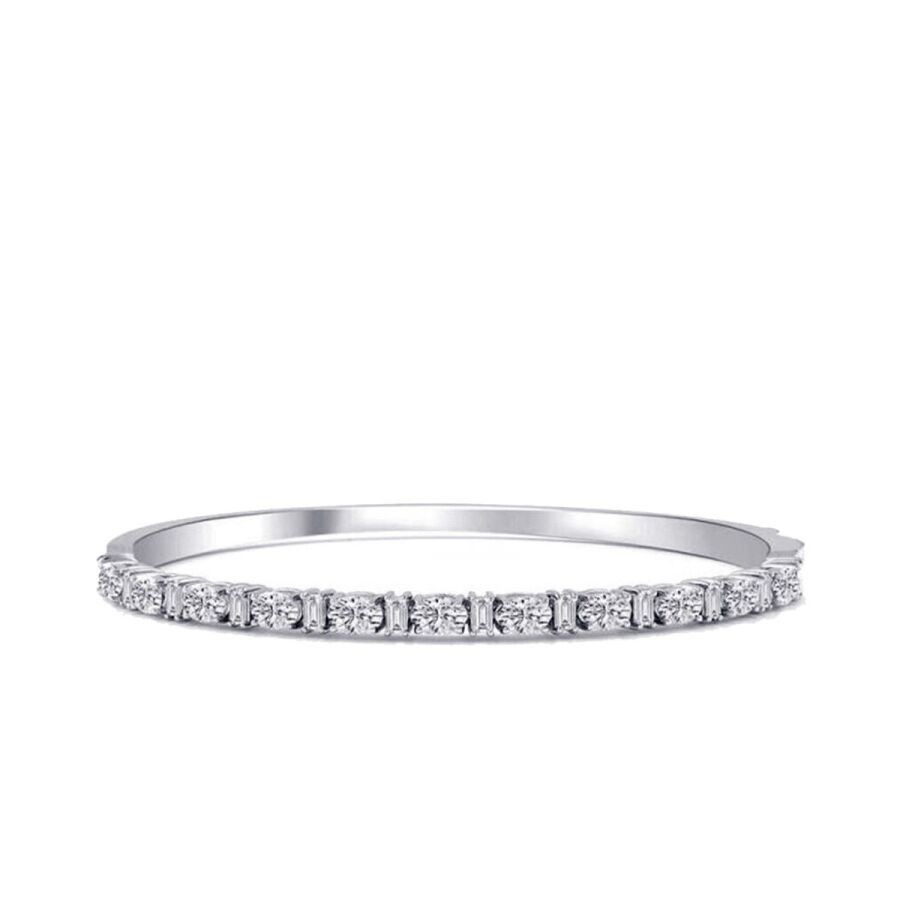 2.45 Carat Diamond Bangle