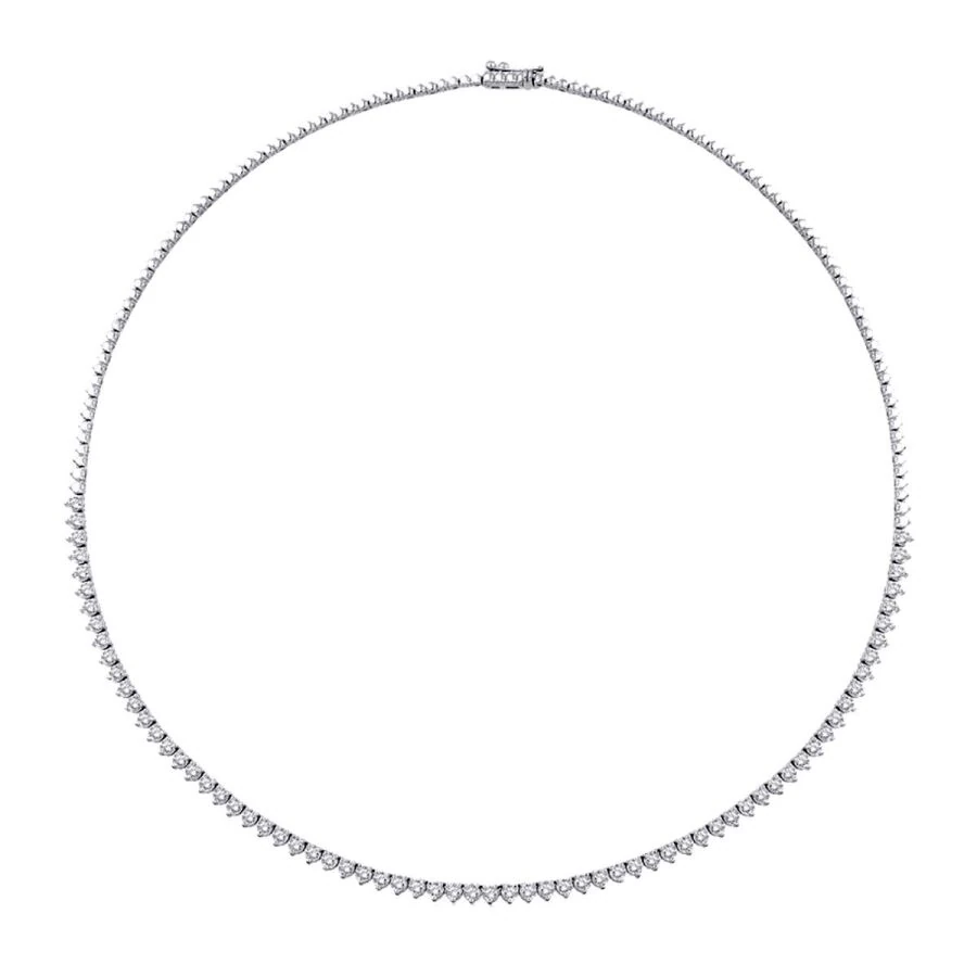 3.21 Carat Diamond Tennis Neckband
