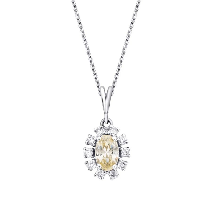 0.84 Carat Diamond Fancy Necklace