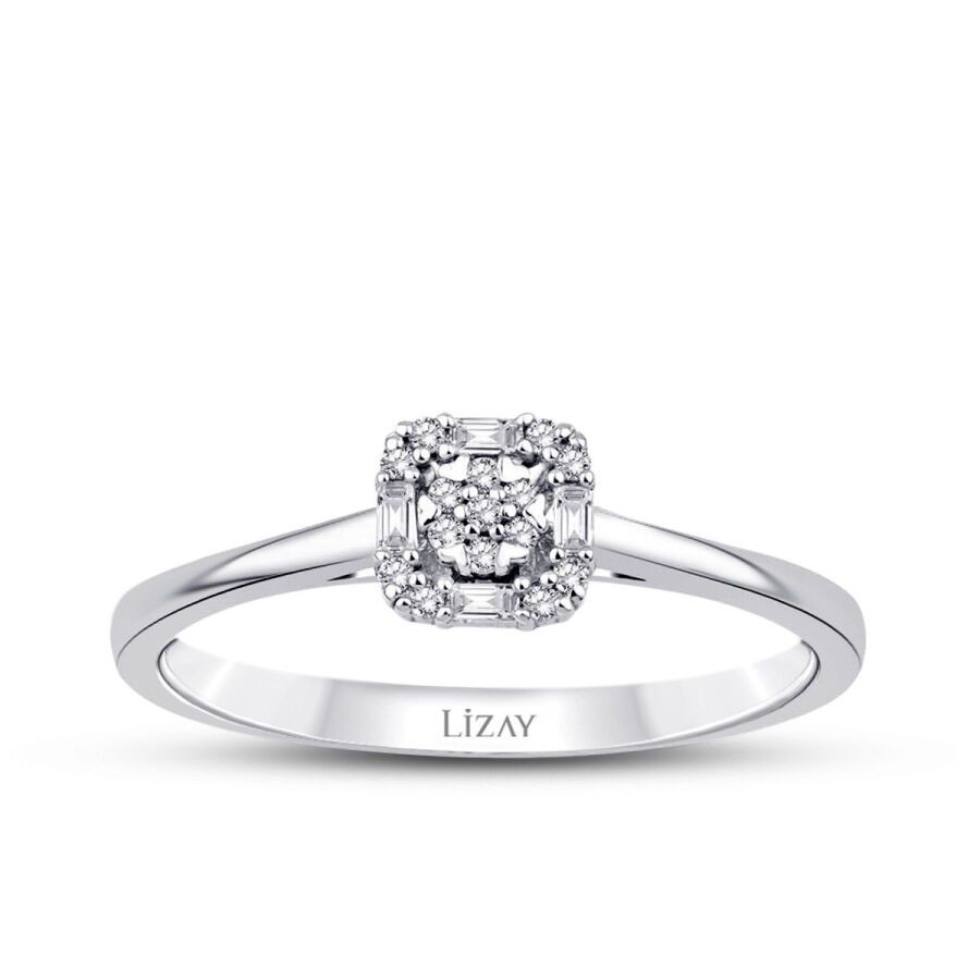 0.08 Carat Diamond Ring