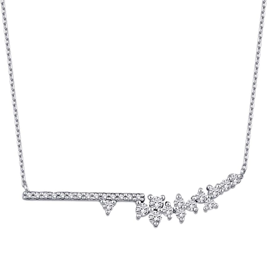0.24 Carat Diamond Minimal Necklace