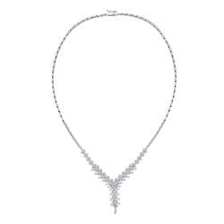 2,58 Karat Diamant Halskette