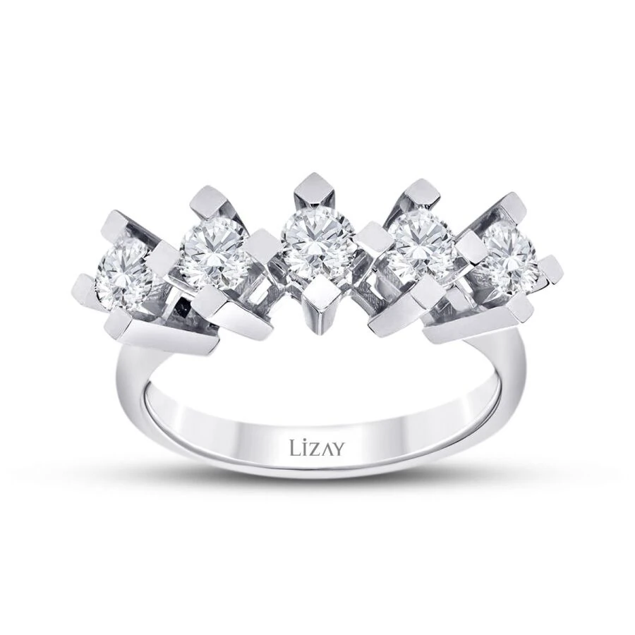 1.20 Carat Diamond Five-Stone Ring