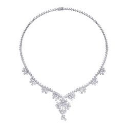 10.43 Carat Diamond Necklace