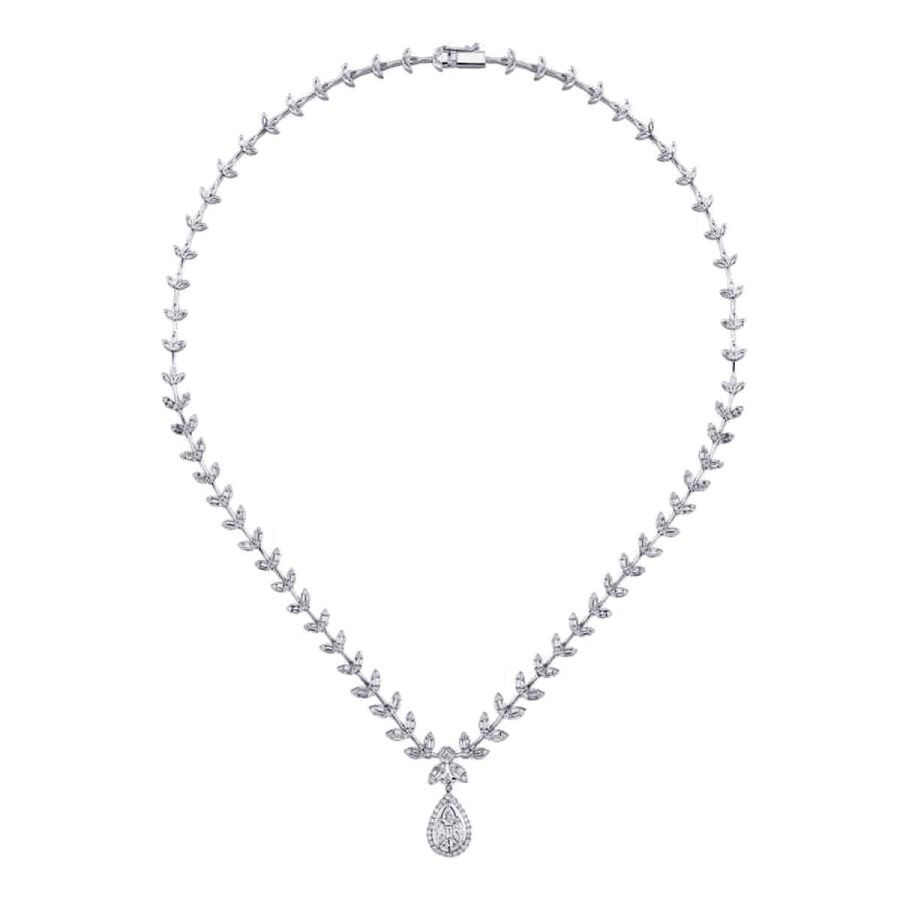 2.92 Carat Diamond Necklace