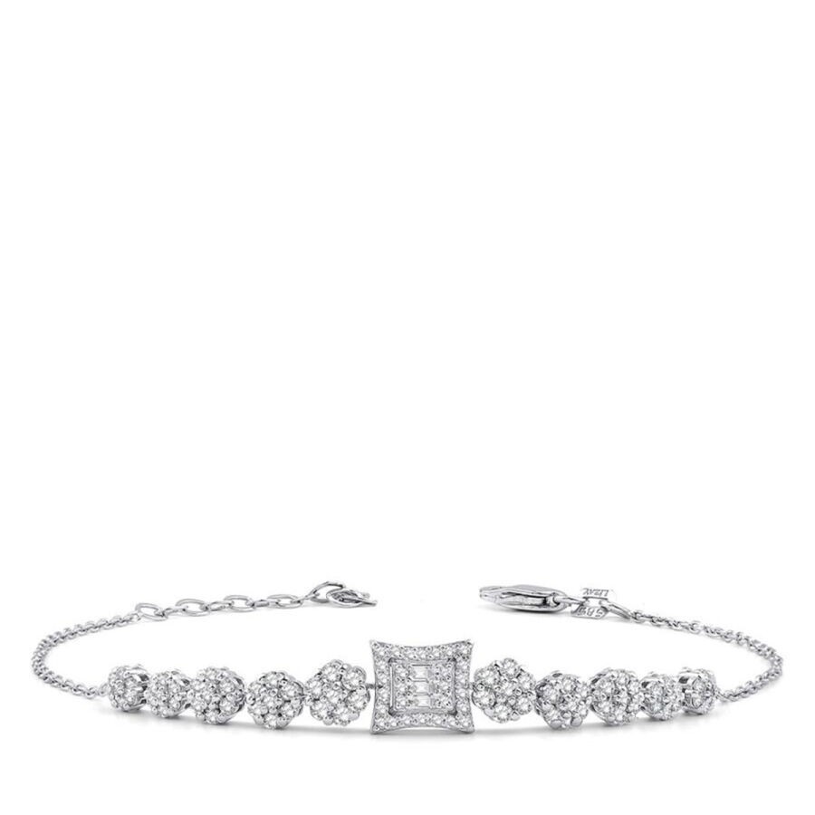0.49 Carat Diamond Trend Baguette Bracelet