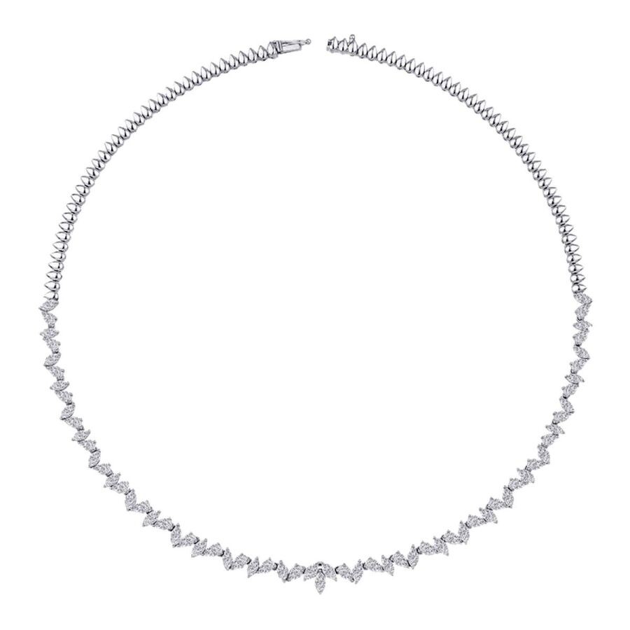 9,52 Karat Diamant Halskette