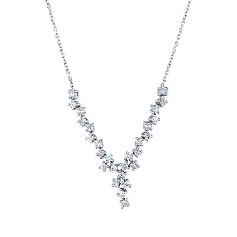0.42 Carat Diamond Trend Necklace