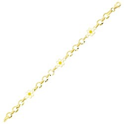 Gold Daisy Bracelet