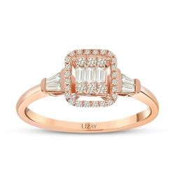 0.47 Carat Diamond Baguette Ring