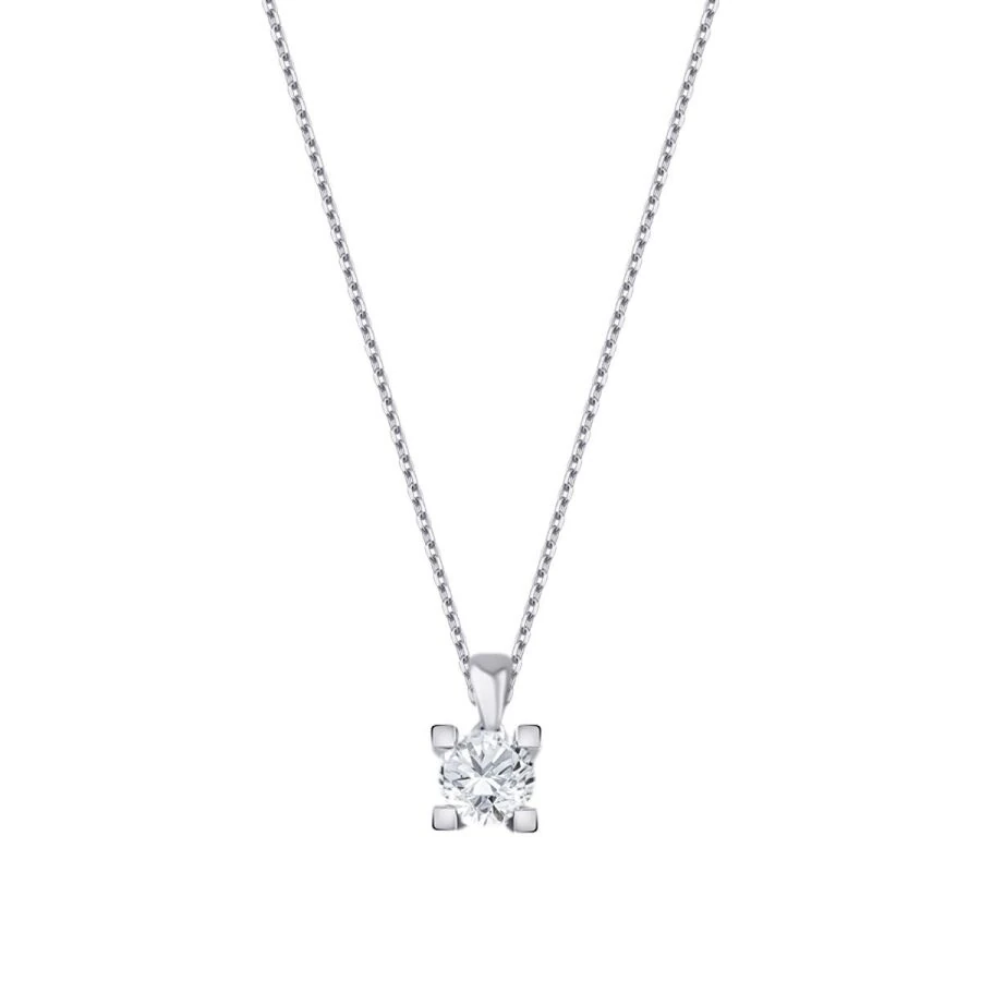 0.20 Carat Diamond Solitaire Necklace