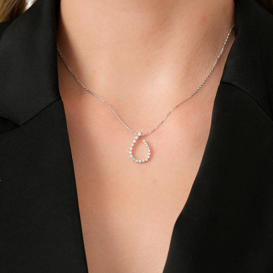 0.25 Carat Diamond Trend Necklace