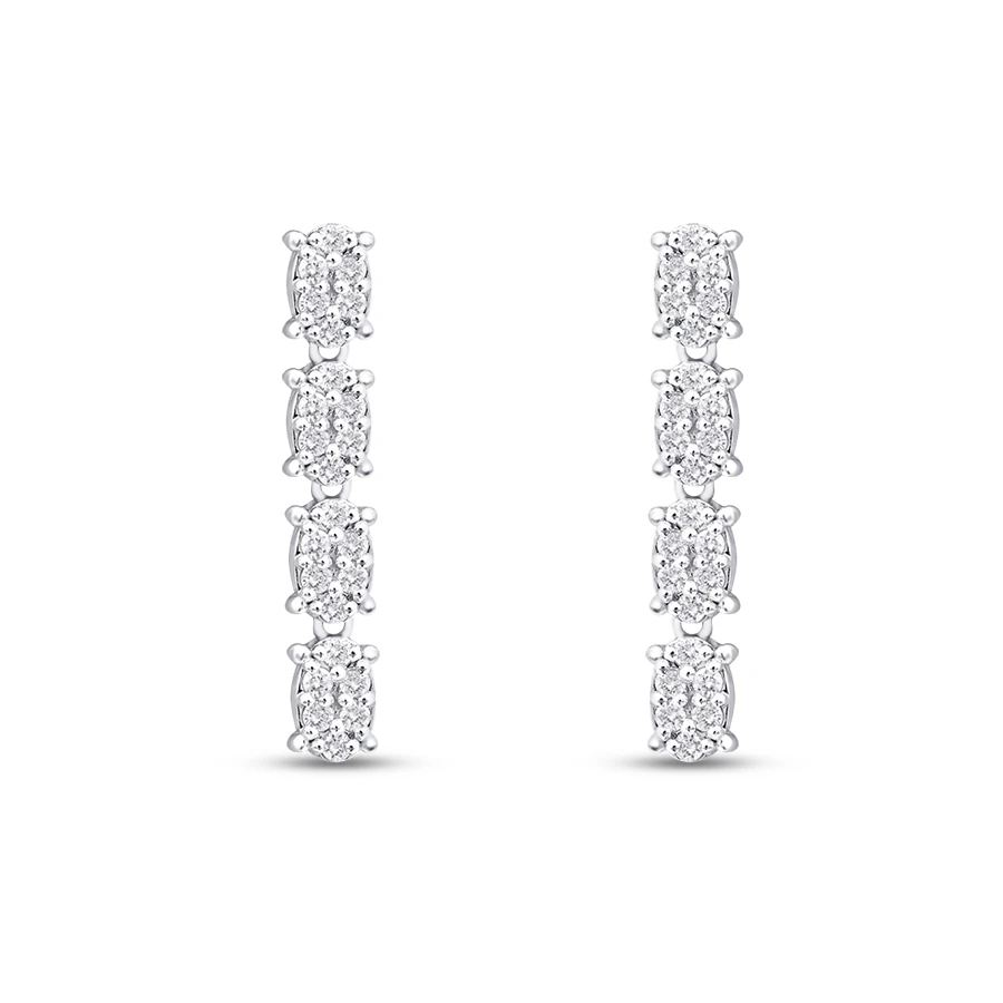 0.47 Carat Diamond Trend Earrings