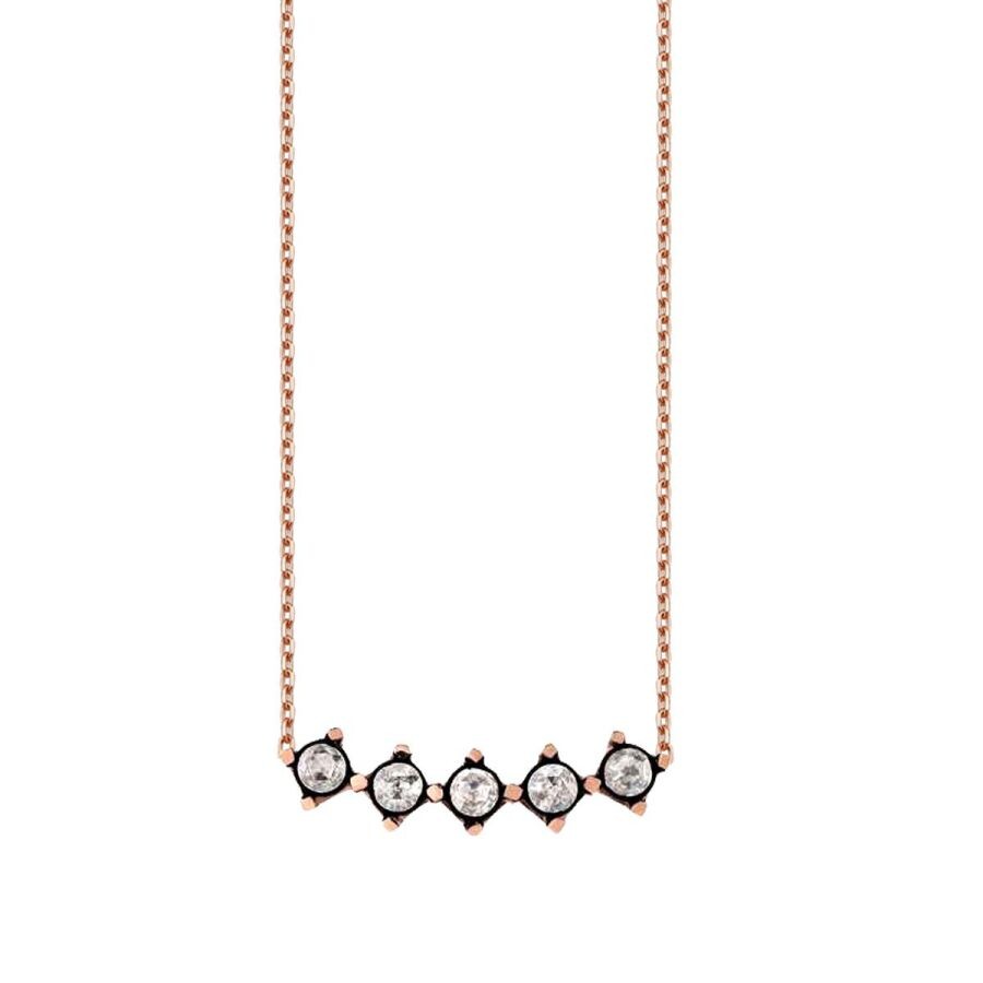 0,45 Karat Diamant Halskette