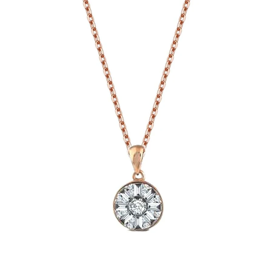 0.41 Carat Diamond Trend Necklace