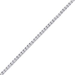 3.89 Carat Diamond Tennis Bracelet
