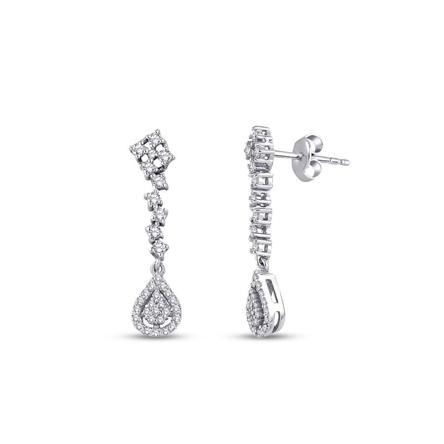 0.61 Carat Diamond Trend Earrings
