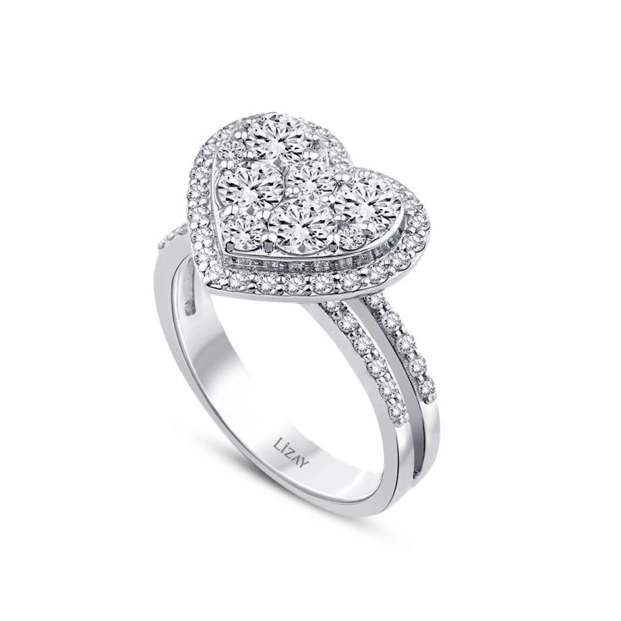 1.47 ct. Diamant Herz Ring