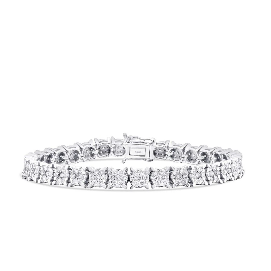4.11 Carat Diamond Tennis Bracelet