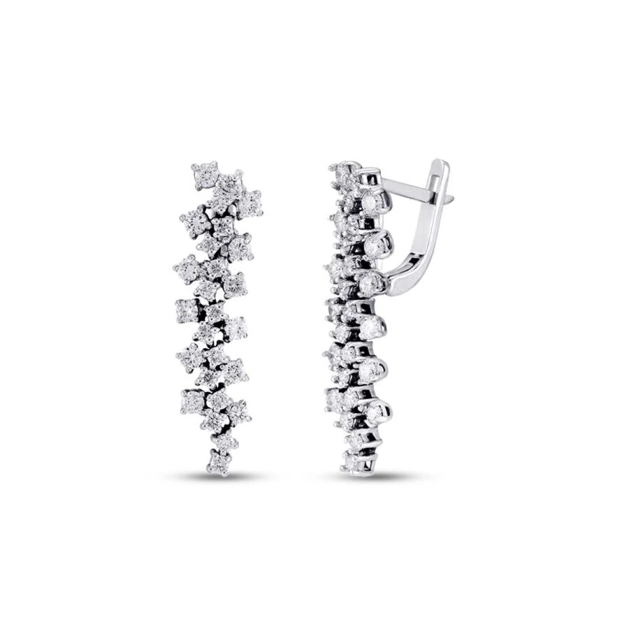 1.33 Carat Diamond Trend Earrings