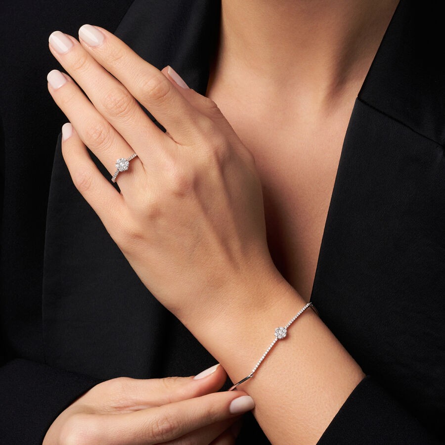 0,36 Karat Diamant Trend Ring
