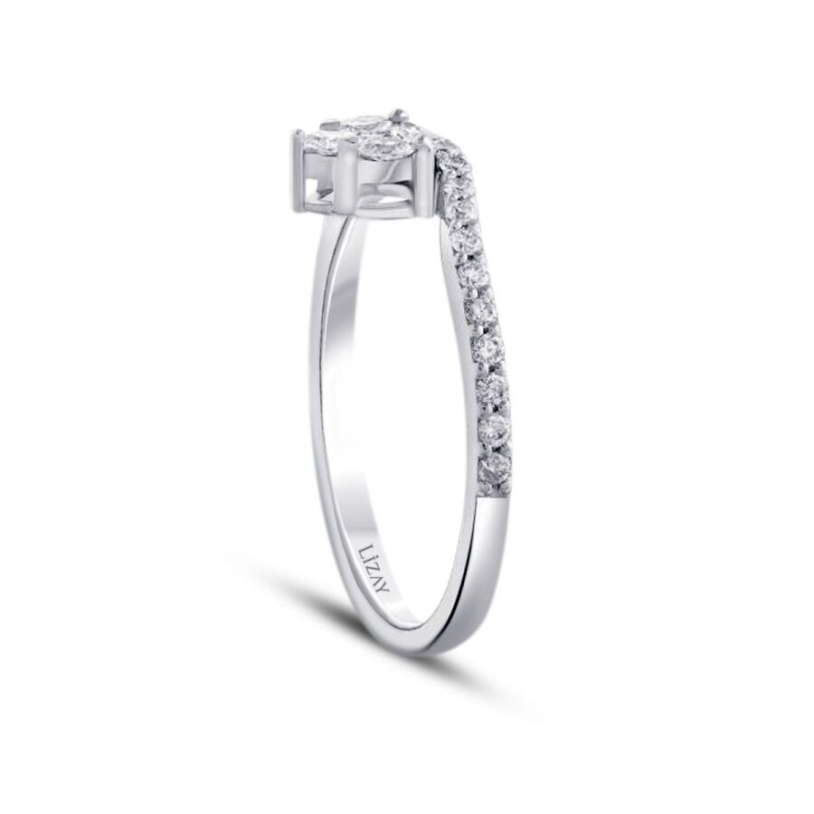 0,36 Karat Diamant Trend Ring