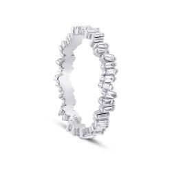 0.70 Carat Diamond Eternity Baguette Ring